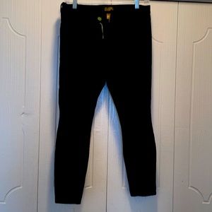 Mid Rise Super Skinny Black Jeans
